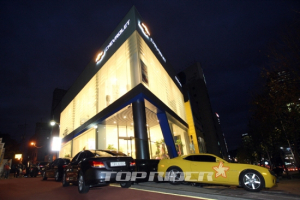 한국지엠, 쉐보레 삼성 대리점 오픈