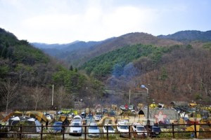 [솔로캠퍼의 슬로캠핑]역센 풍광 속 뽀얀 속살, 치악산 구룡자동차야영장