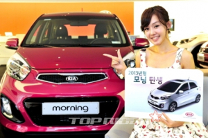 기아차, 2013년형 모닝 CVT 장착 모델 추가