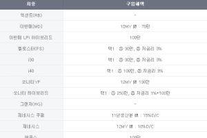 현대차, 11월 판매조건…아반떼 70만원 할인 등