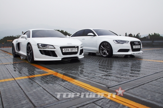 아우디 R8, A6 압트 튜닝카 시승기