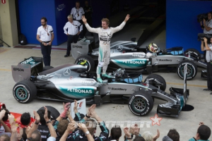 로즈버그, 해밀턴 2015 F1 브라질GP 1, 2위