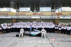 니코 로즈버그, 루이스 해밀턴 2015 F1 아부다비GP 1, 2위