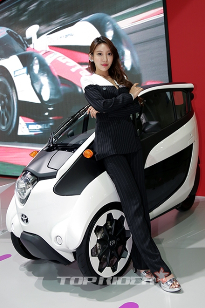 [부산모터쇼모델] 심플한 커리어 우먼, 토요타 모델 정주희