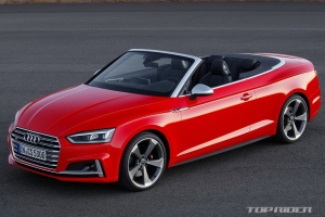 아우디, 신형 A5 카브리올레 공개..섹시한 디자인