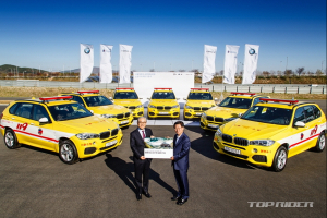 BMW코리아, 소방 지휘차로 X5 7대 기증