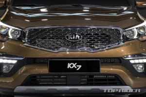 기아차, 중국 전용 'KX7' 공개..쏘렌토와 차이점은?