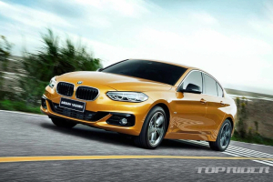 BMW, 1시리즈 세단 공개..전륜구동 BMW의 미래