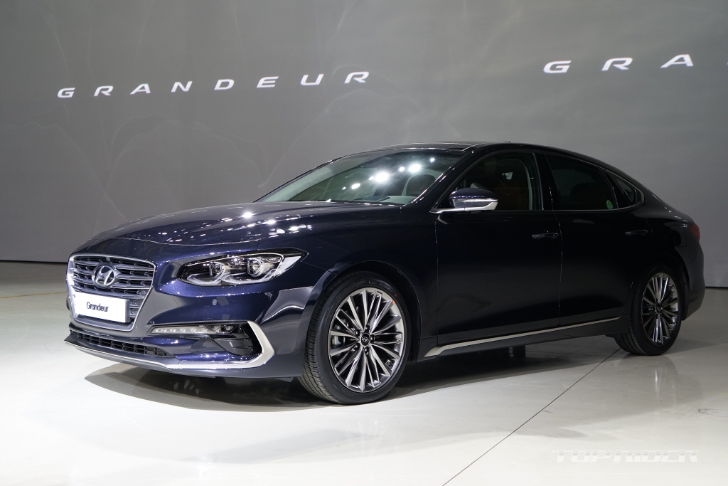 슈라이어의 완성작 '신형 그랜저'..강점은 디테일