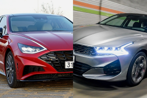 K5 VS 쏘나타, 미묘하게 다른 경쟁차 완벽 비교