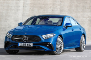 벤츠 CLS 부분변경 공개, AMG 패키지가 기본