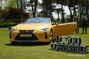 렉서스 LC 500 컨버터블 실차, 고급감은 탑클래스