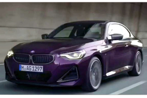 BMW 신형 2시리즈 쿠페 선공개, 키드니 그릴이 작아졌다