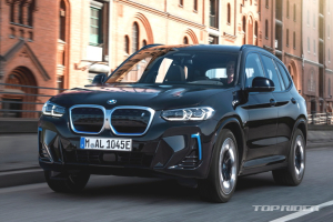 BMW iX3 부분변경 공개, 그릴과 주행거리 ‘확대’