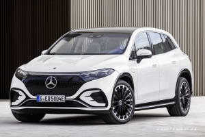 벤츠 EQS SUV 공개, 600km 주행하는 전기 SUV