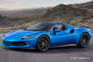 페라리 296 GTS 공개, 830마력 하이브리드 오픈카