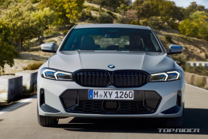 BMW 3시리즈 부분변경 공개, 전면부 더 잘생겨졌다