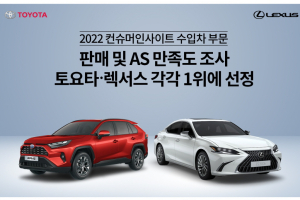 토요타와 렉서스, 컨슈머인사이트 수입차 만족도 1위 선정