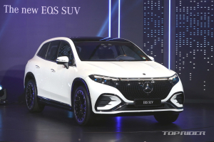 벤츠 EQS SUV 실물은 이런 모습, 매끄러운 실루엣 인상적