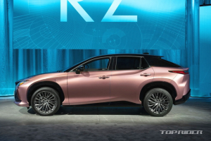 렉서스 RZ 300e 공개, 7천만원대 보급형 전기 SUV