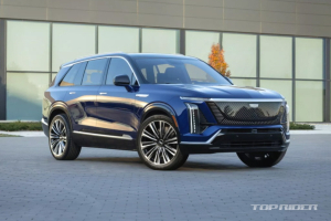 캐딜락 비스틱 디자인부터 공개, 미래지향적인 럭셔리 SUV