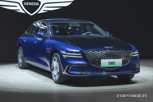 제네시스 G80 롱보디 국내 인증, ‘주행거리 489km’ 전기차