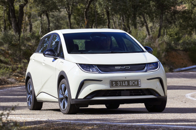 BYD 돌핀 국내 인증, 60kWh 배터리..주행거리 354km